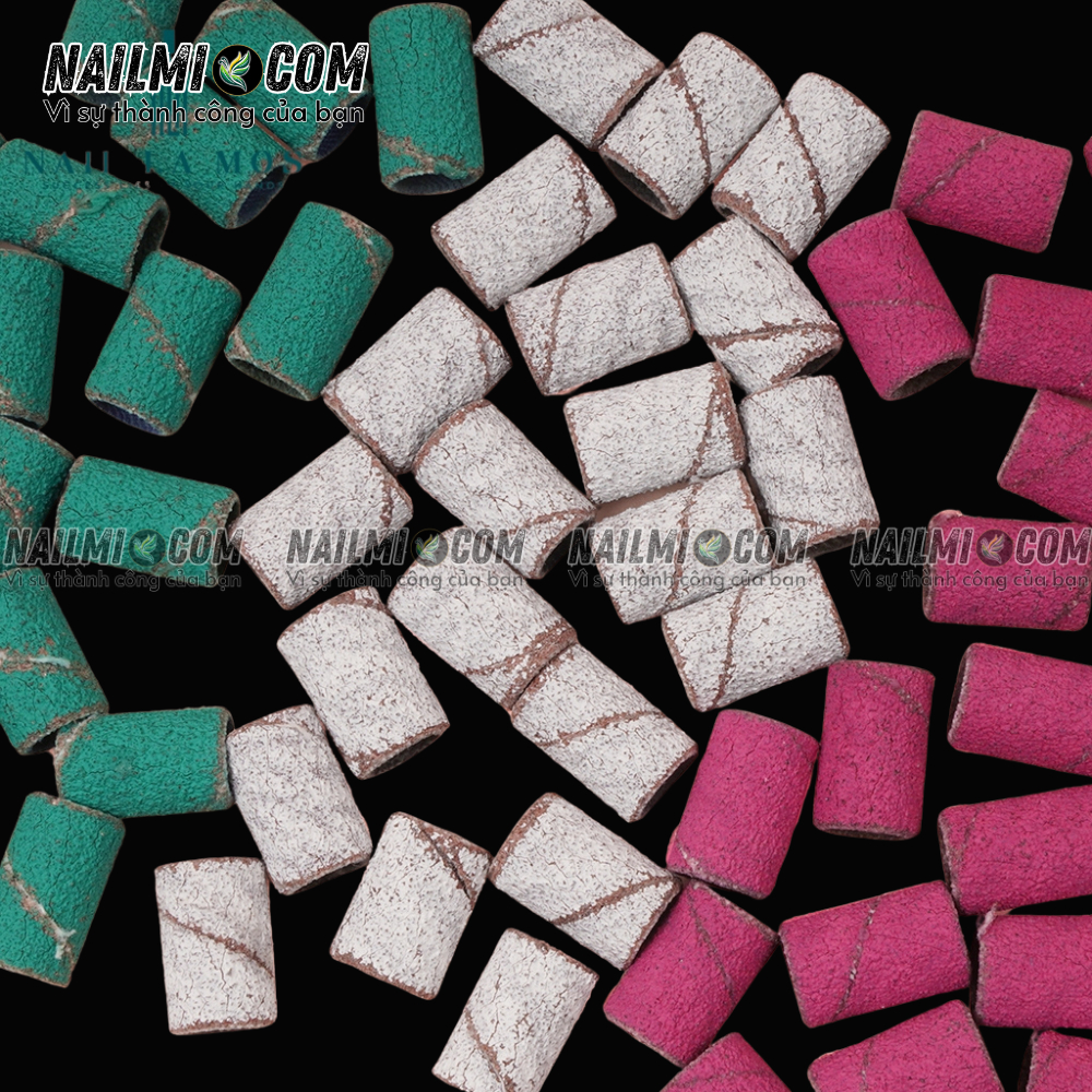 Đầu mài - giấy nhám - cuộn nhám bọc đầu mài