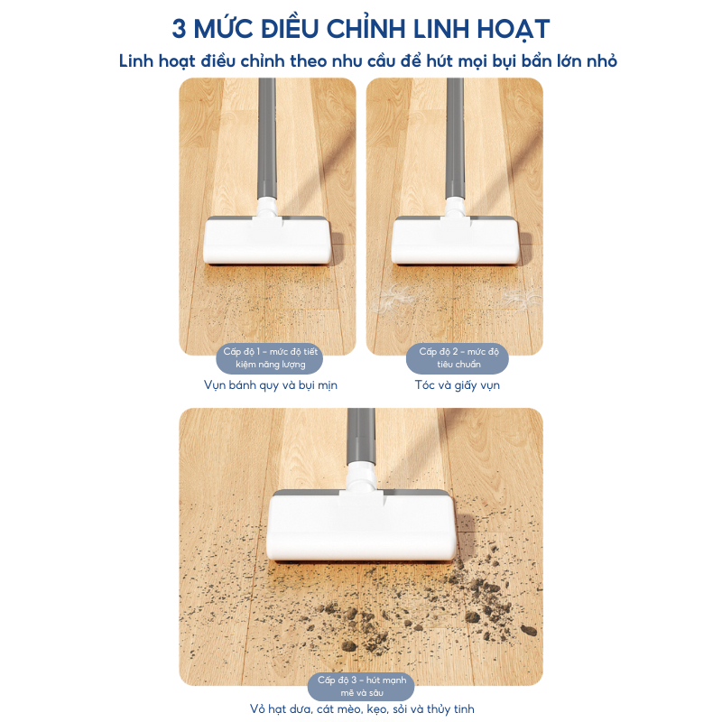 Máy Hút Bụi Cầm Tay Không Dây NMIMART MHB09, Công Suất 15000PA, Tích Hợp Lau Sàn Đa Năng Cho Nhà, Xe Hơi_thumbnail_6