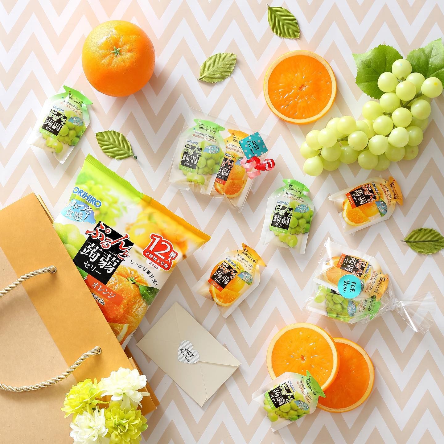SET 2 TÚI THẠCH TRÁI CÂY ORIHIRO_thumbnail_1