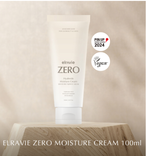Kem dưỡng thuần chay Elravie Zero Hyalmide Moisture Cream 100ml_thumbnail_2