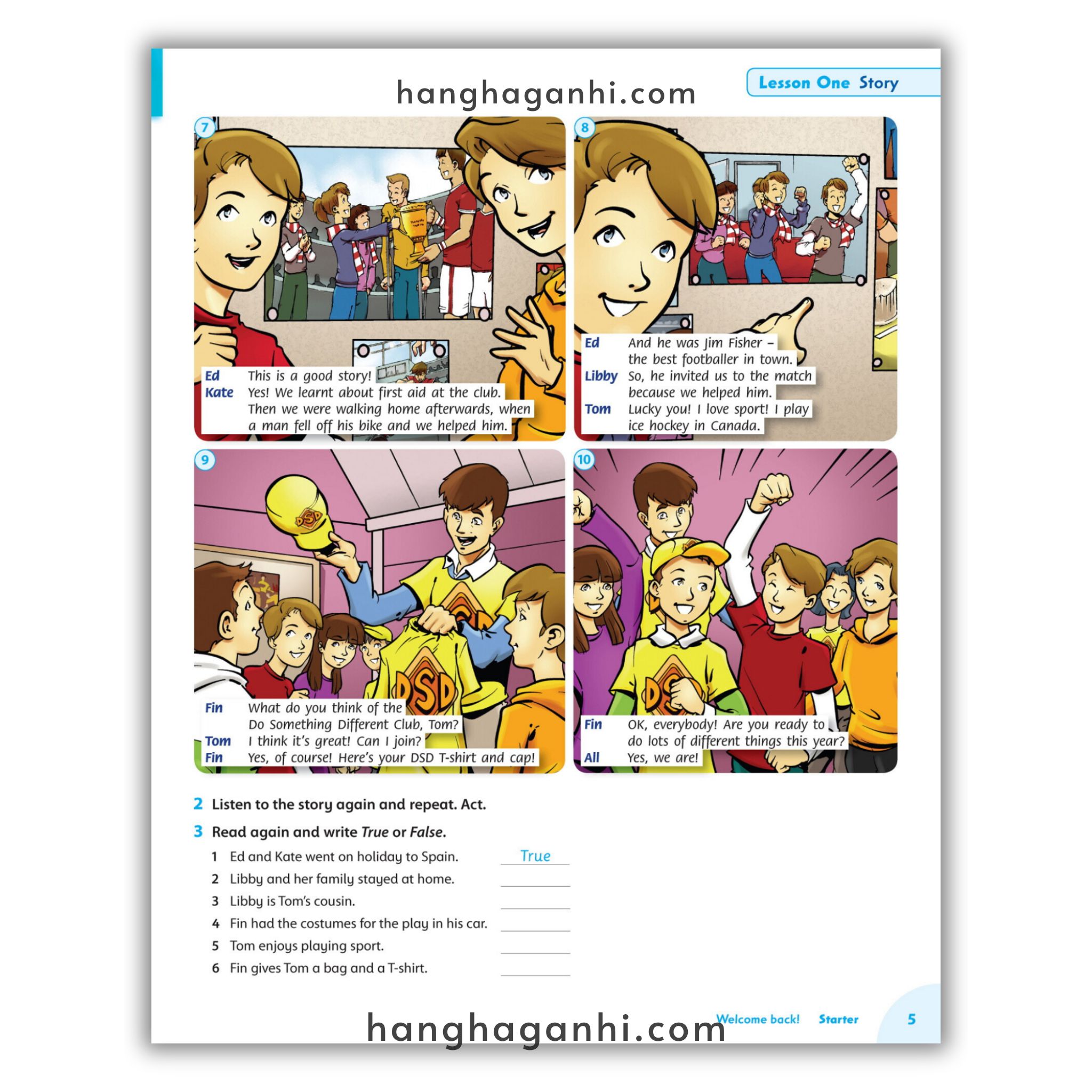 Bộ sách Family and Friends Level 6 (Bản 2nd Student book và Work book) – Tặng kèm file nghe_thumbnail_11