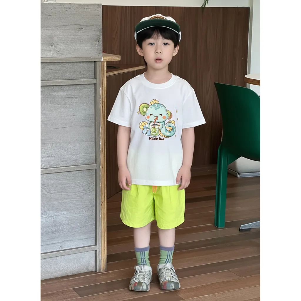 Áo thun bé trai bé gái 12 con giáp tuổi Tỵ Kado 3165_thumbnail_4