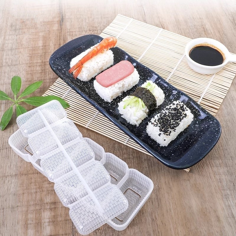 แม่พิมพ์ซูชิ 5 ช่อง/อุปกรณ์ทำซูชิในครัวเรือน/แม่พิมพ์ข้าวปั้นสาหร่าย/ทำซูชินิกิริ_thumbnail_3