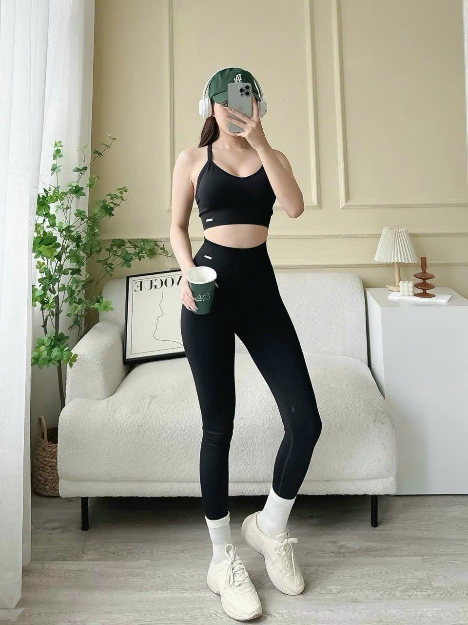 Bộ Quần Áo Thể Thao Tập Gym Yoga Nữ Dáng Dài Naqi Dây Chéo_thumbnail_6