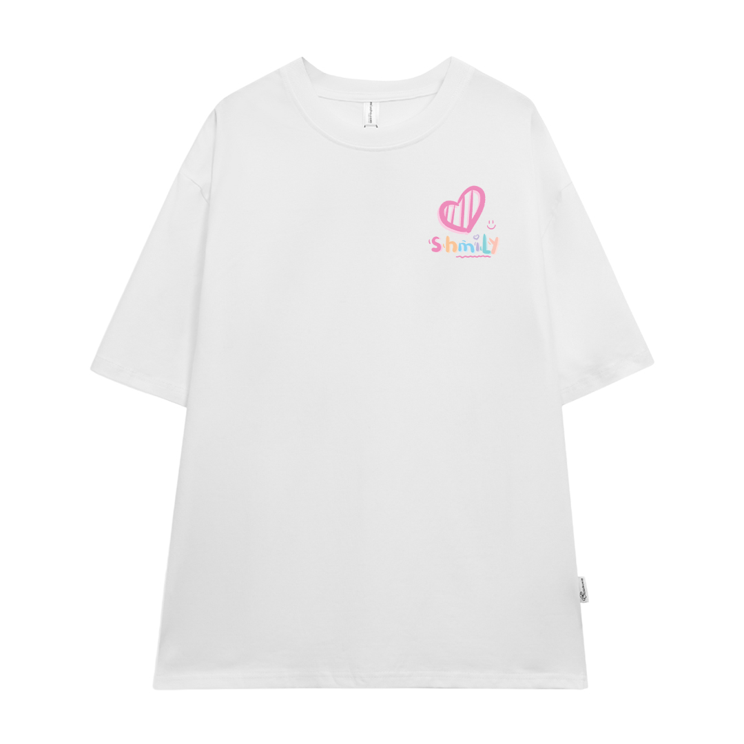 Áo thun cặp nam nữ đôi form rộng vải cotton co giãn thoáng mát ATD1666 Miucho in mix_thumbnail_14