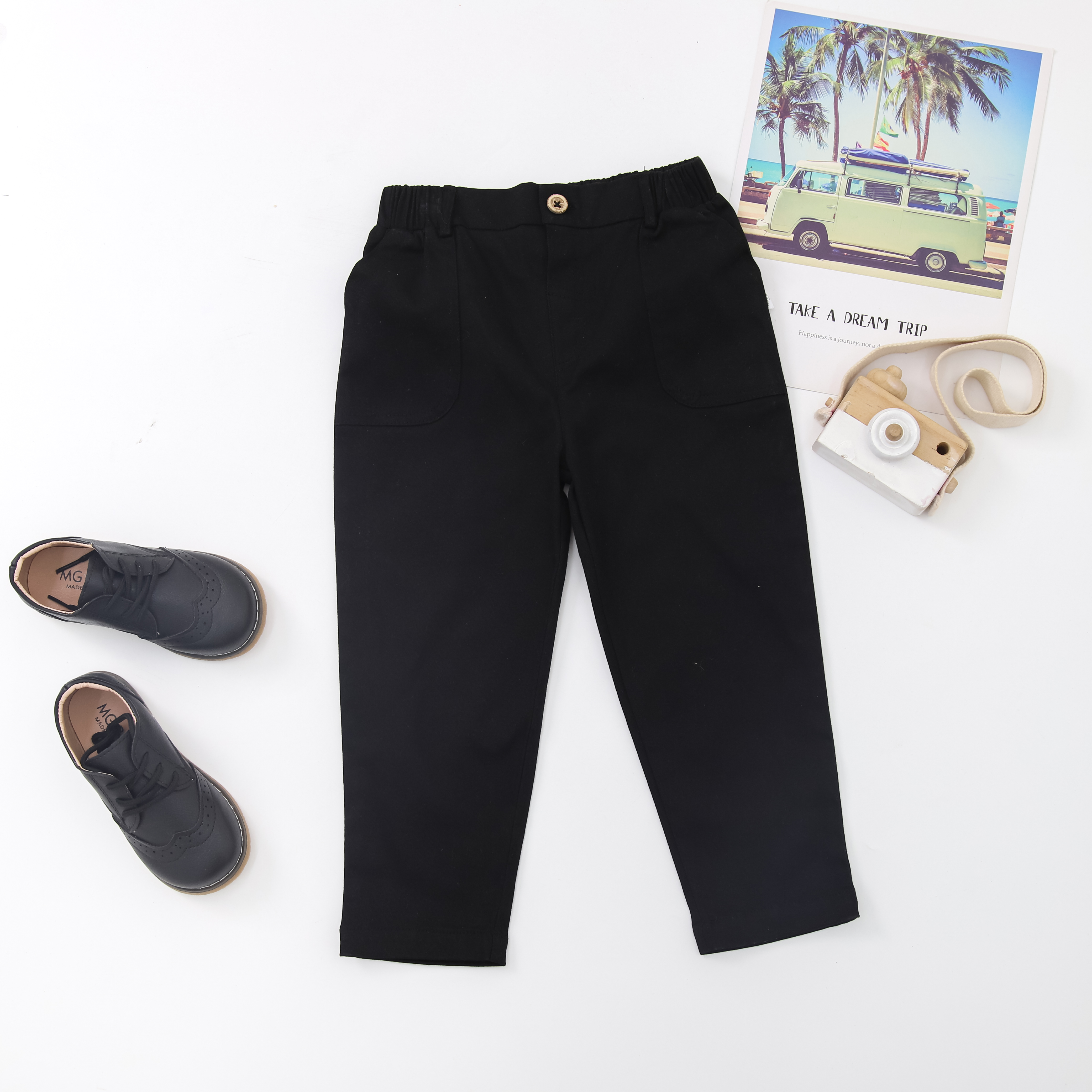 Quần kaki dài ống đứng túi ốp_thumbnail_5