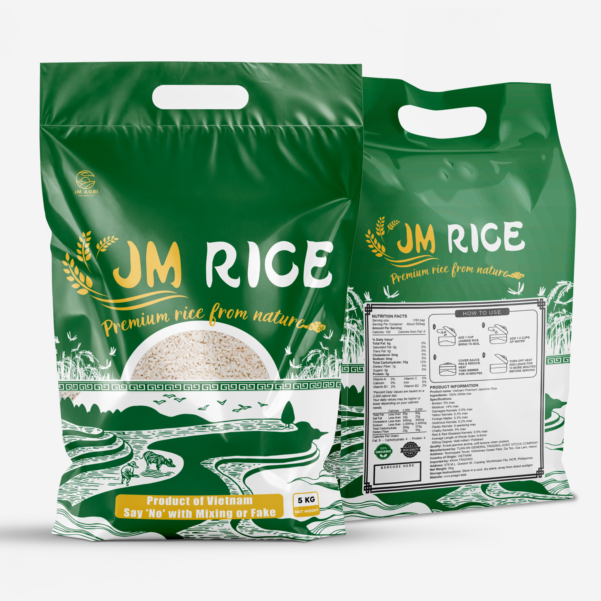 JM RICE - VIETNAM PREMIUM JASMINE
