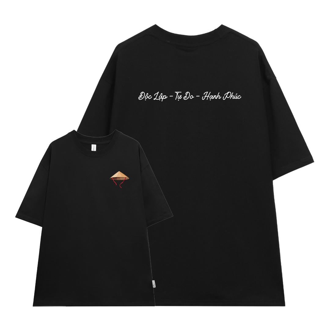 Áo thun Việt Nam tôi yêu form rộng 2115 Miucho cổ tròn vải cotton 4c 220gsm thoáng mát in mix_thumbnail_12