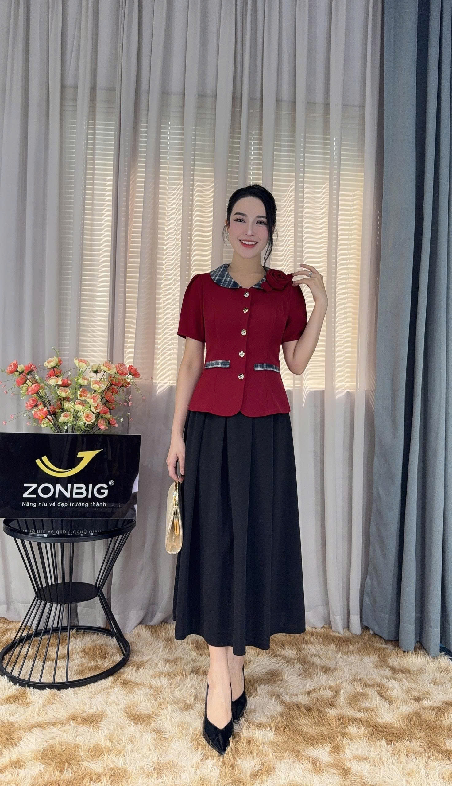 Áo kiểu - A2088 - Thương hiệu Zonbig