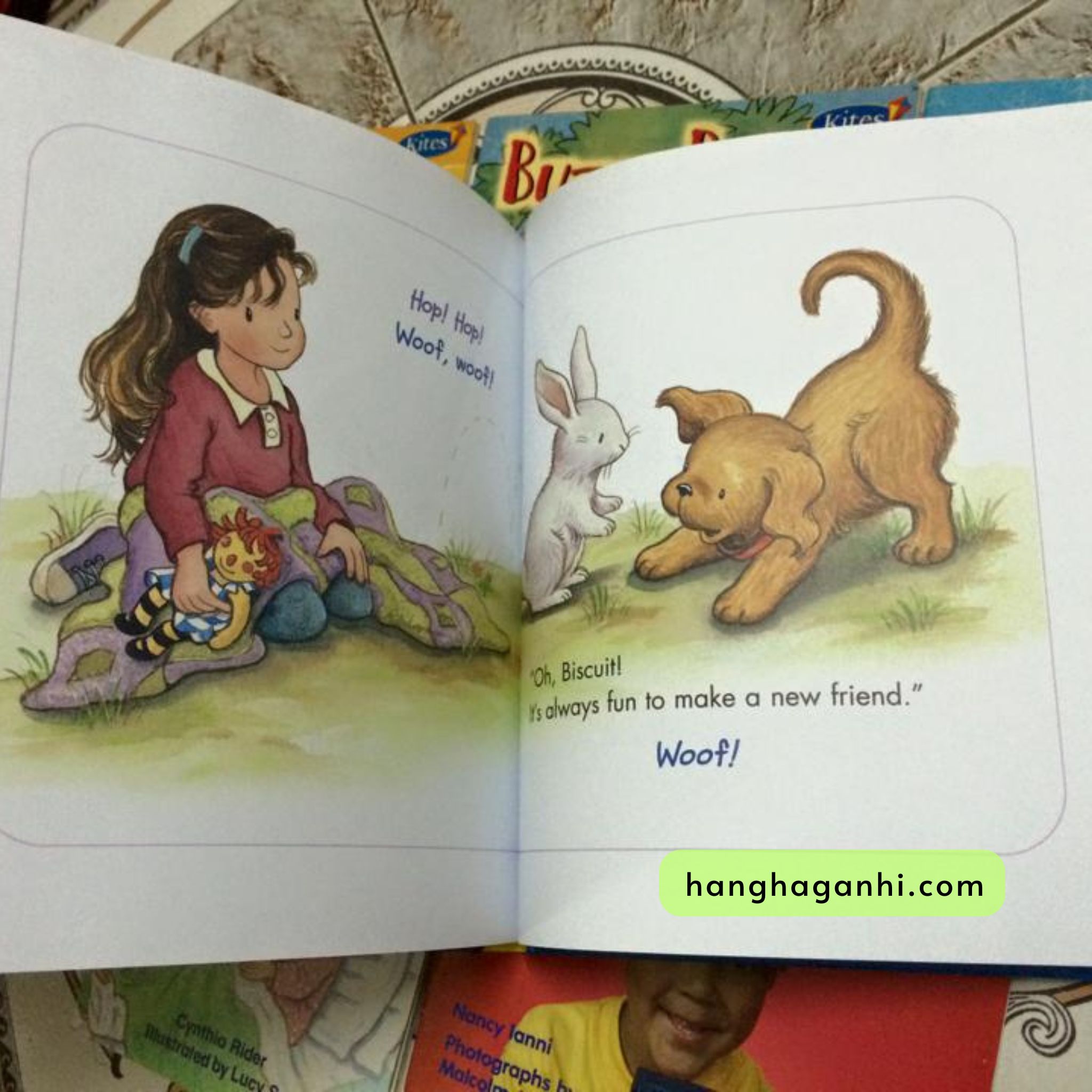 Sách Biscuit Story – 10 story (1 cuốn-  kèm file nghe)_thumbnail_1