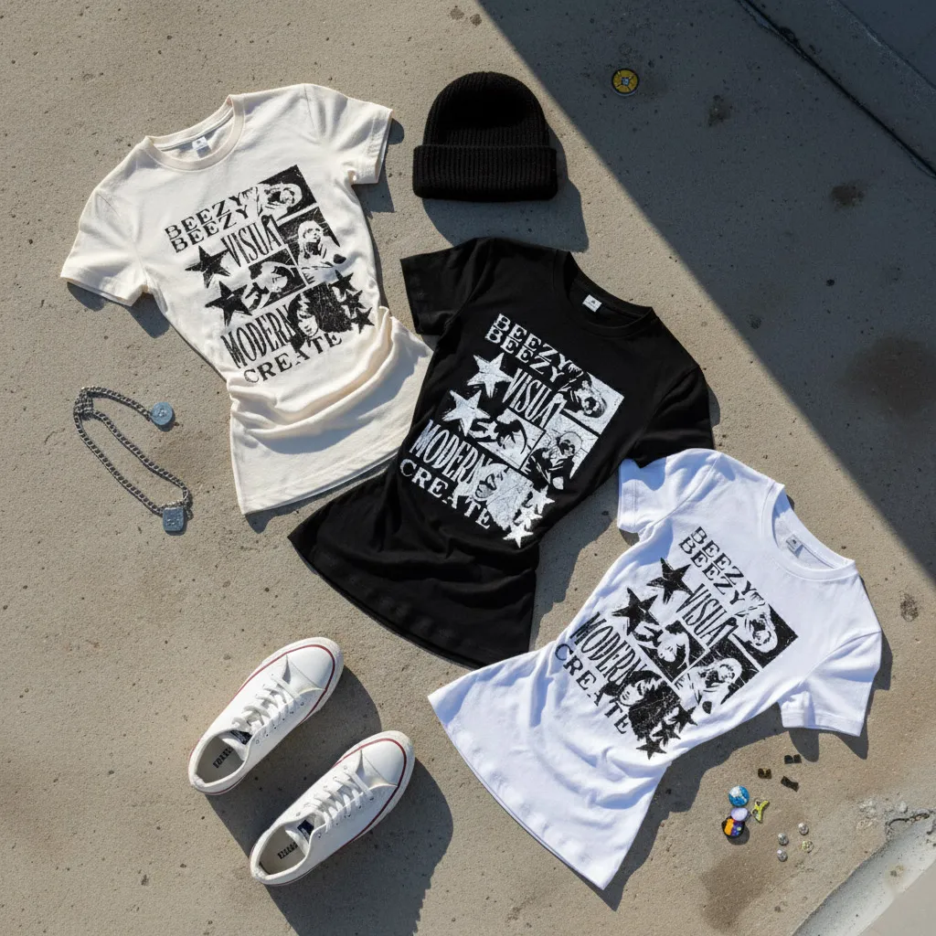 Áo baby tee form ôm phong cách đường phố Beezy 3399_thumbnail_7