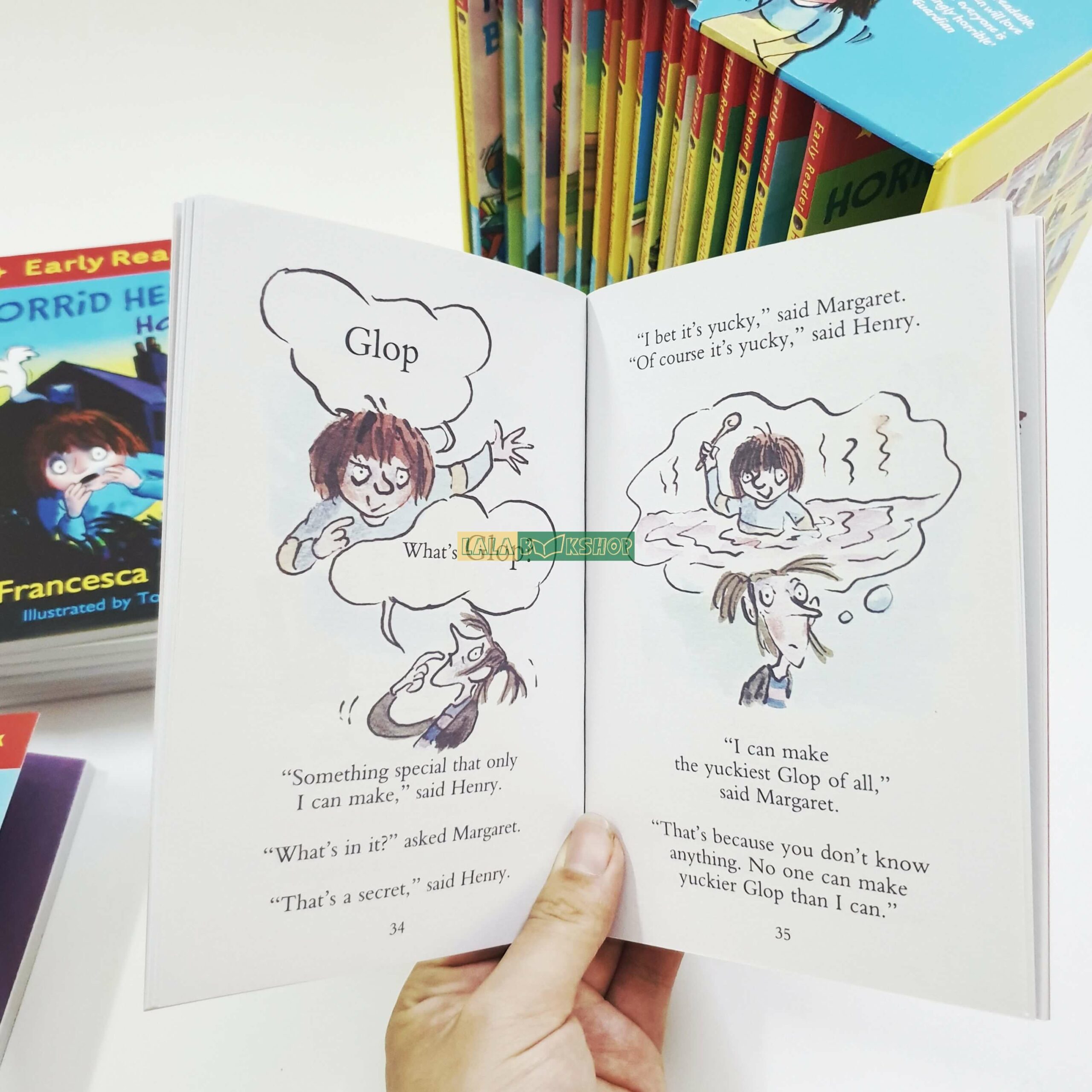 Bộ nhập khẩu Horrid Henry Early Reader - 25 cuốn 14 20210406 155718 01