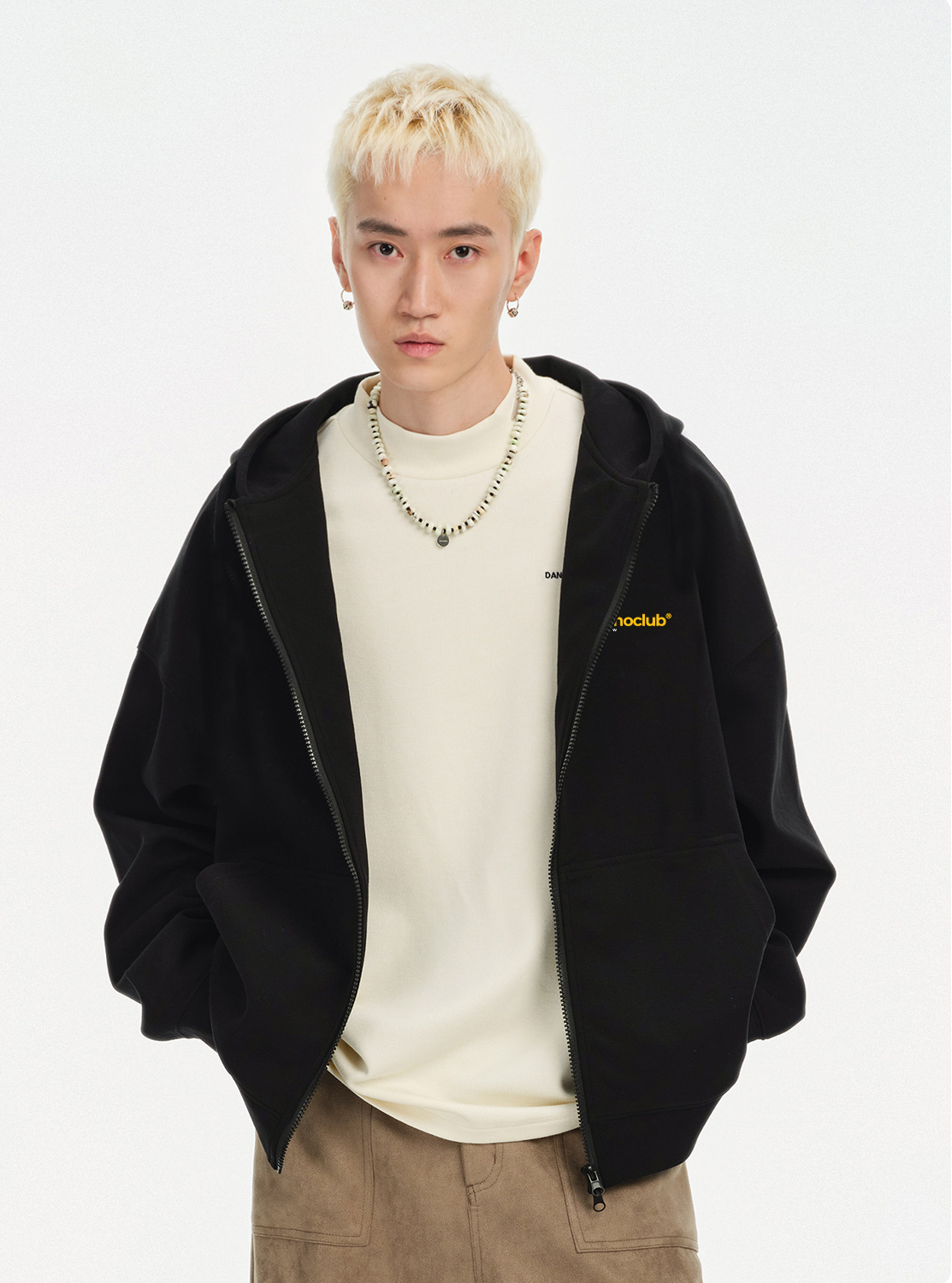 Áo hoodie zip nam local brand form rộng HZD1619 Miucho Club vải nỉ chân cua dày dặn mũ rộng in basic_thumbnail_4