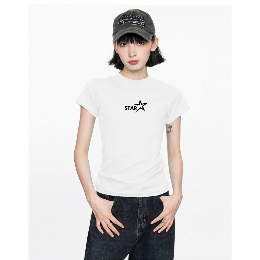 Áo Baby tee nữ