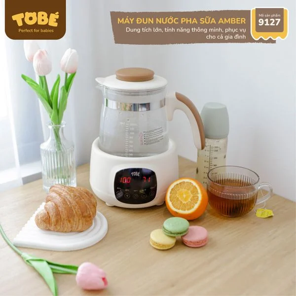MÁY ĐUN NƯỚC PHA SỮA AMBER TOBE