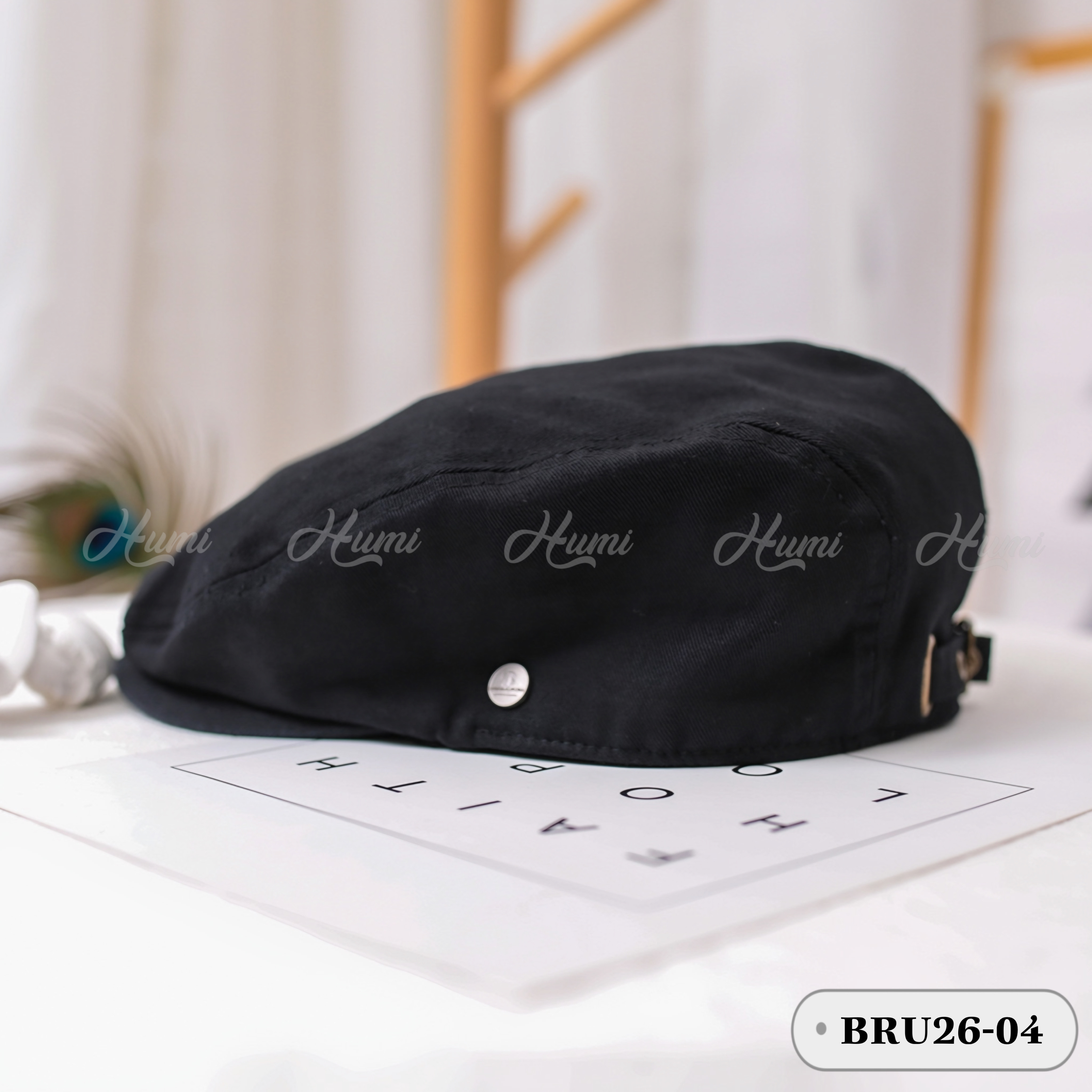 MŨ BERET NAM CAO CẤP (BRU26-04)_thumbnail_0