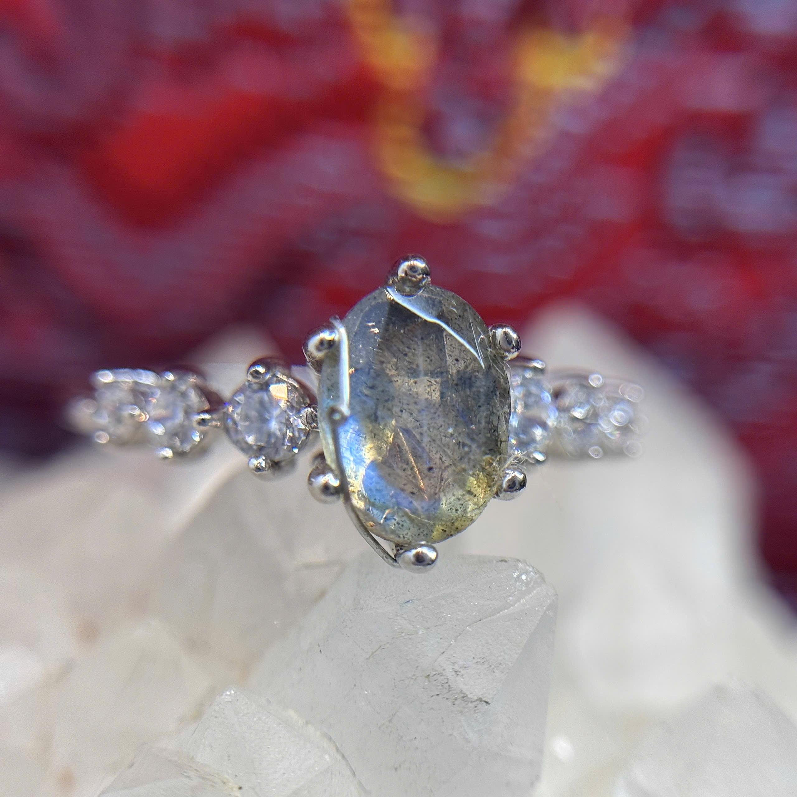 Nhẫn đá Labradorite cắt giác bạc 925._thumbnail_1
