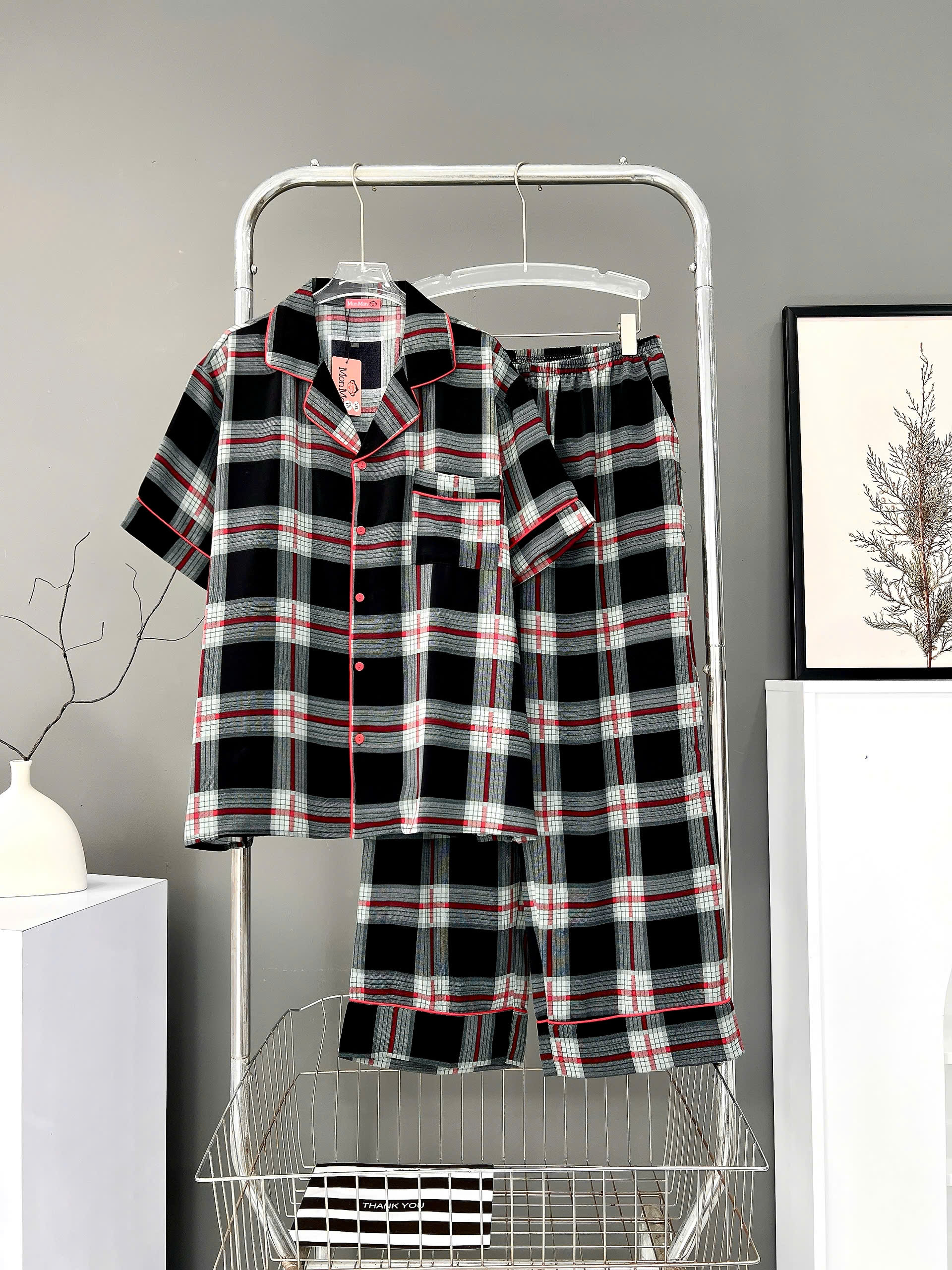 [MG06]Đồ Bộ Mango Bigsize (65–85kg) – Mặc Lên Dáng, Mịn Mát Cả Ngày!