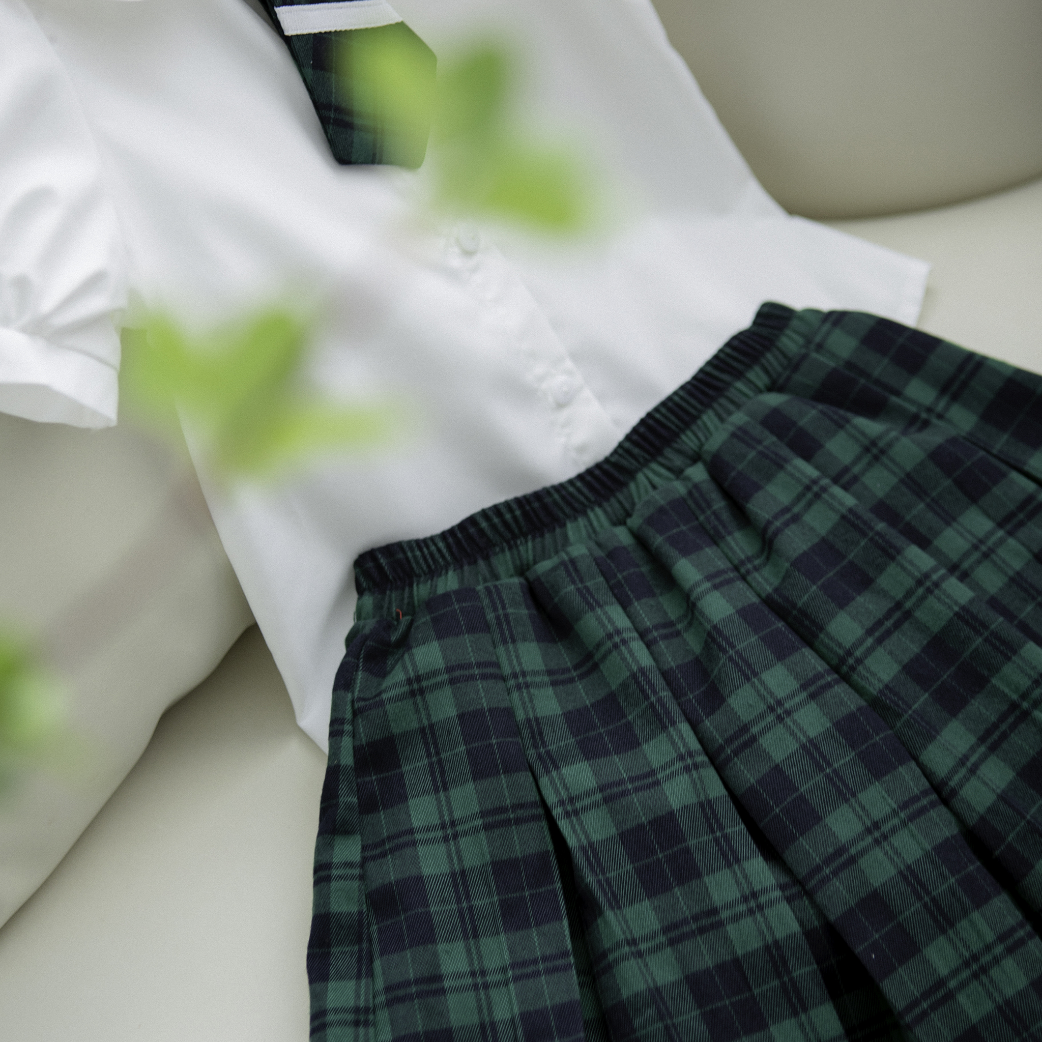 Chân váy kẻ xếp ly kèm cavat_thumbnail_8