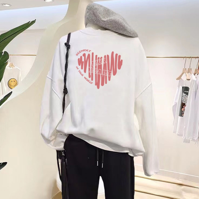 Áo sweater trắng nữ in hình nhiều mẫu - Loza G0114_thumbnail_1