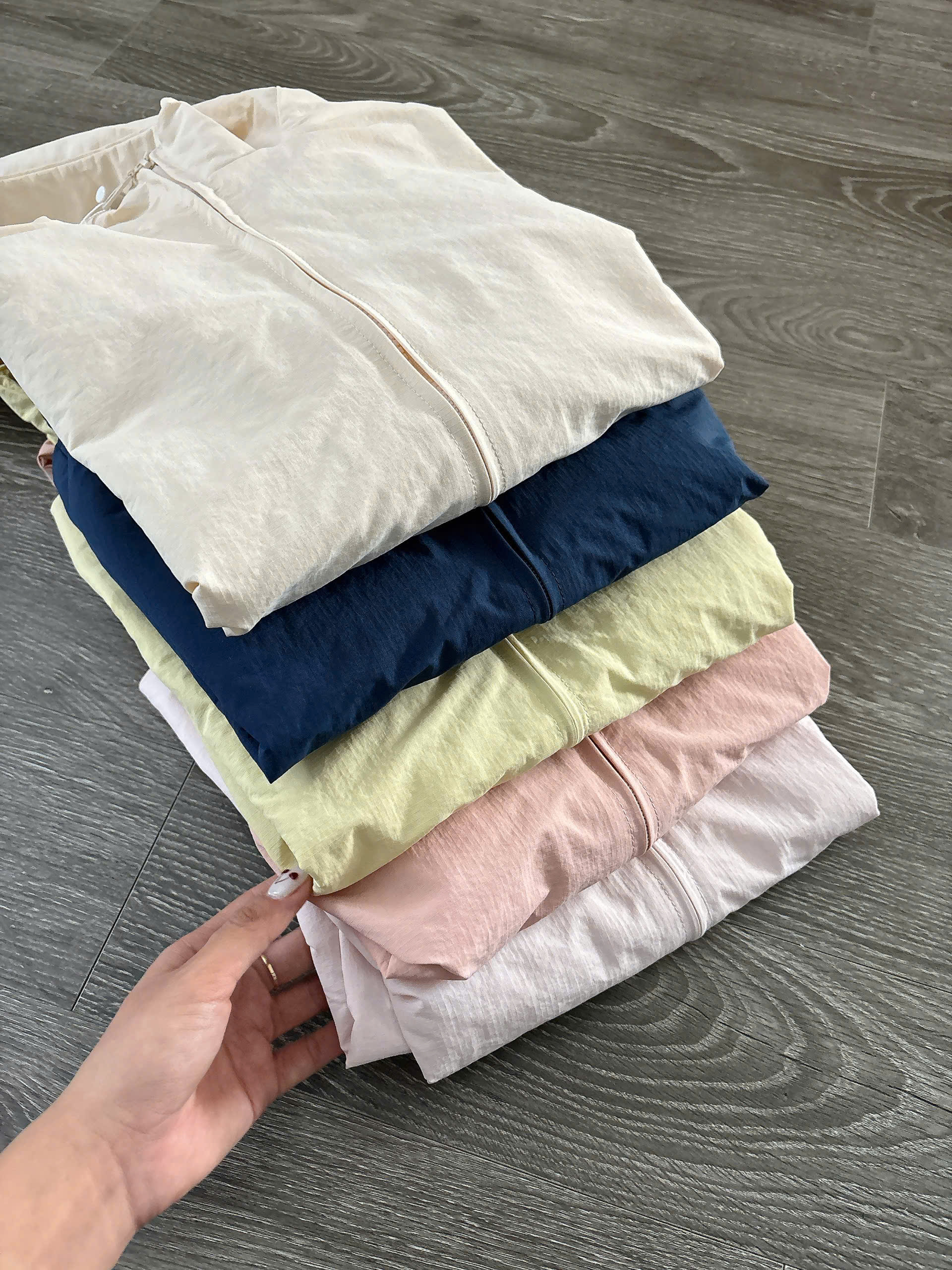 SALE A484 ÁO KHOÁC DÙ 5 MÀU ( 2 LỚP )_thumbnail_14