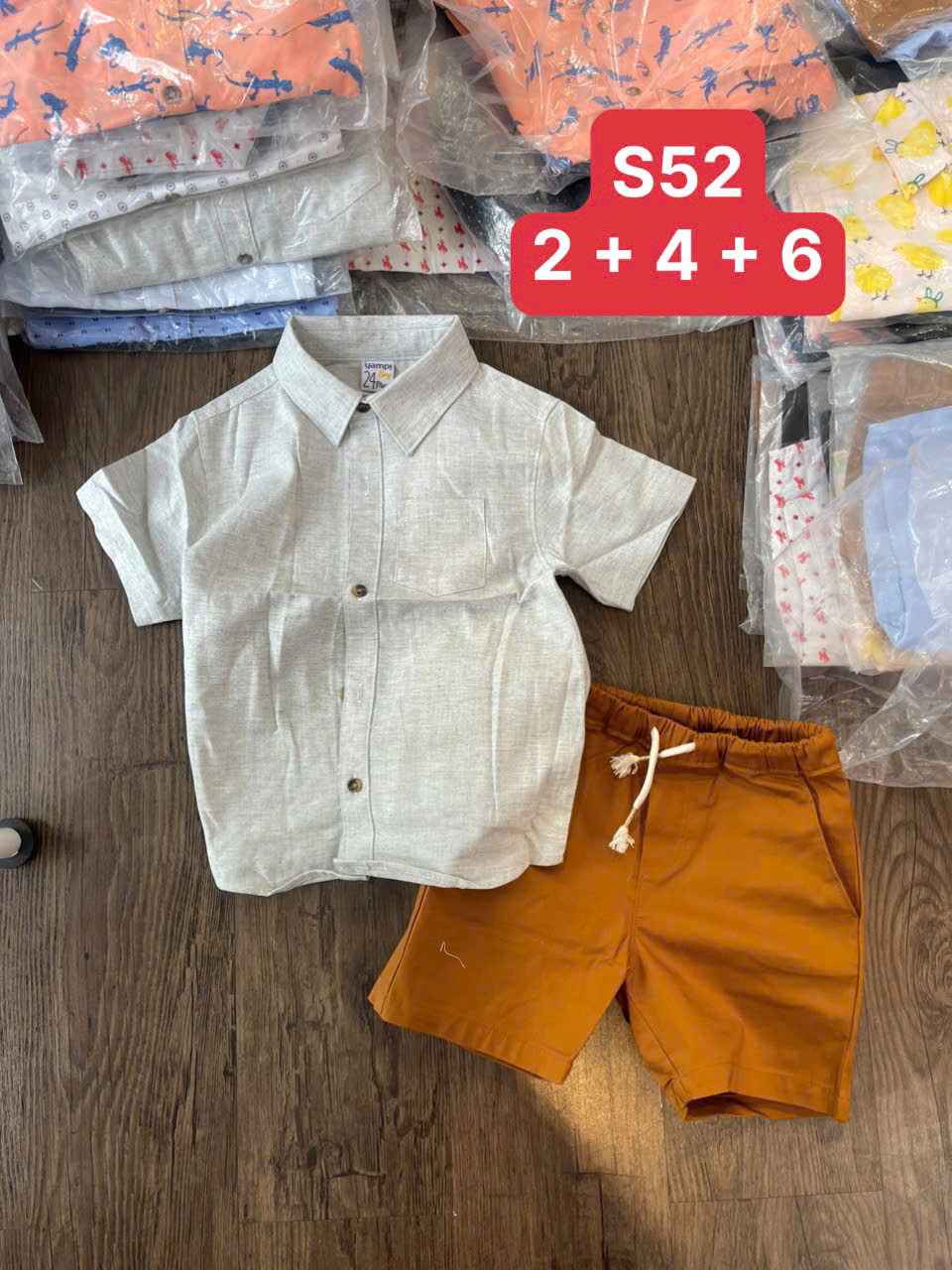 S52 SET SƠ MI QUẦN SHORT BÉ TRAI_thumbnail_6