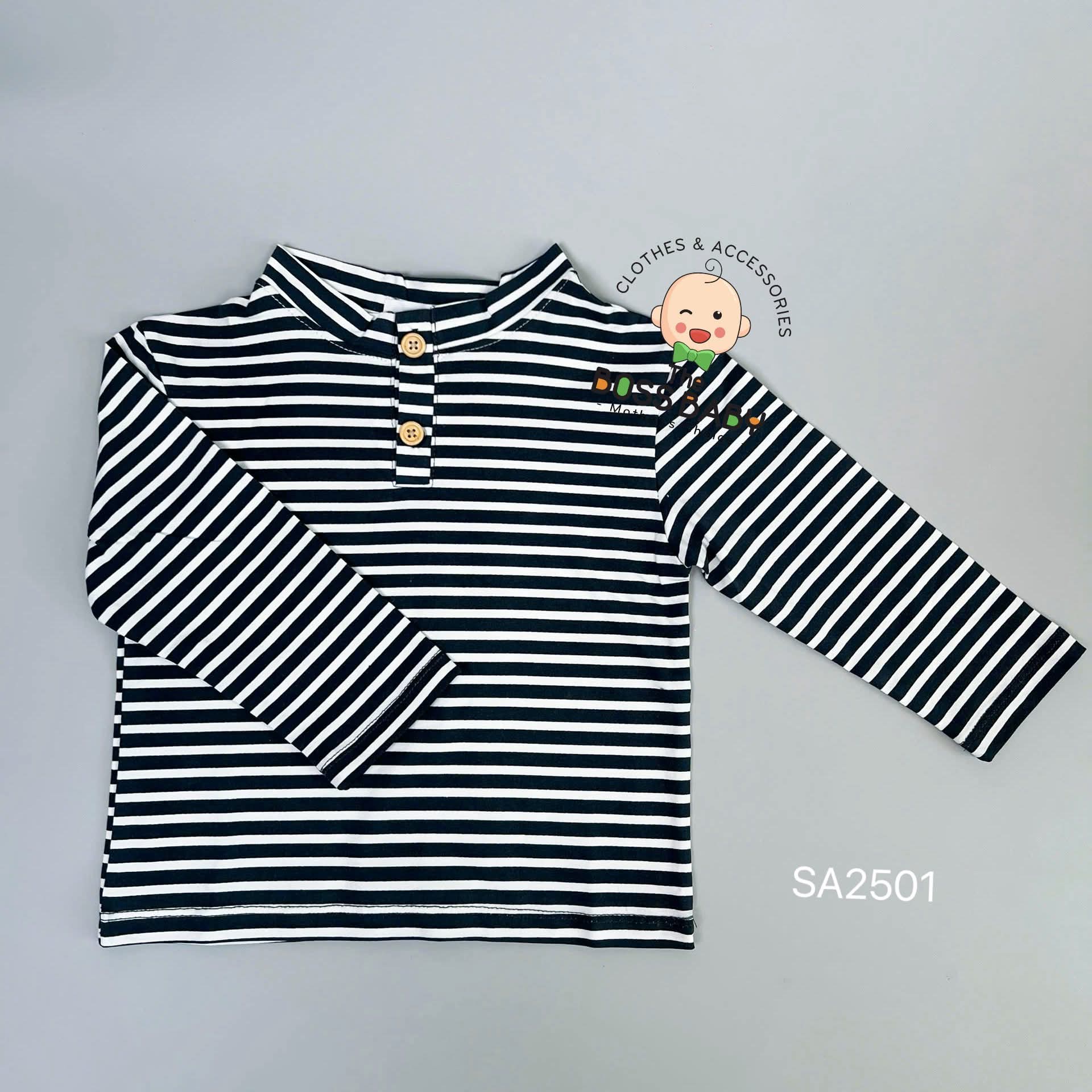 Set 3 áo cotton dài tay cúc gỗ_thumbnail_3