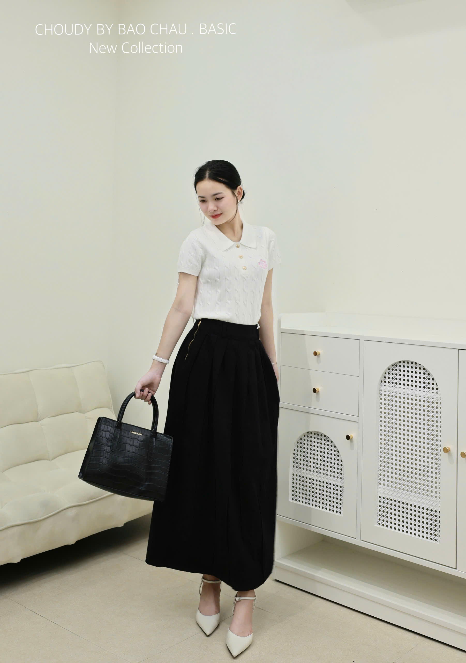 U528 CHÂN VÁY 2 MÀU