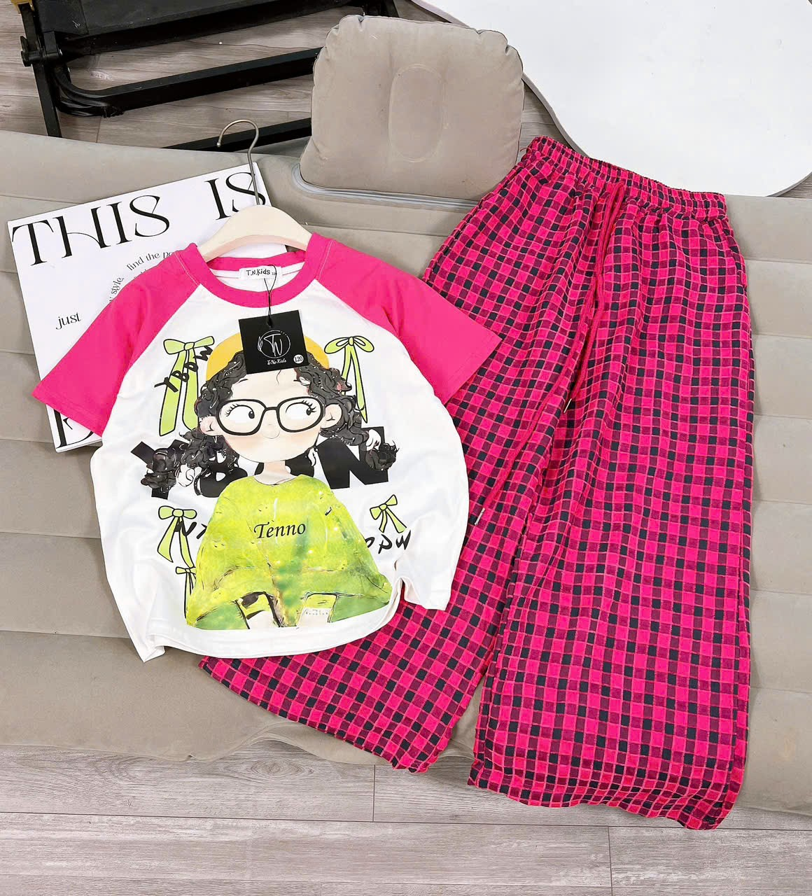 [Z81] Sét mũ vàng xù mì tôm_thumbnail_1