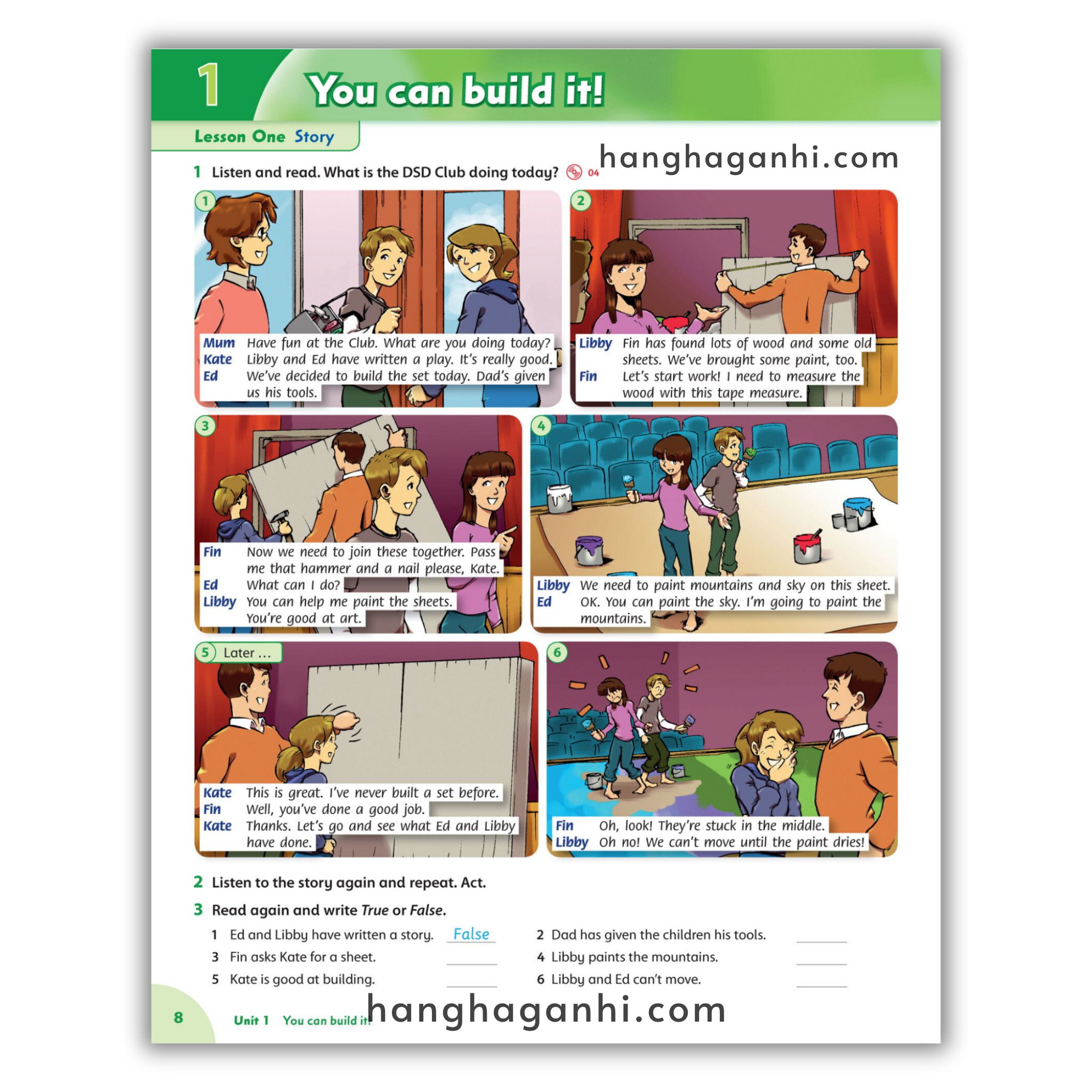 Bộ sách Family and Friends Level 5 (2nd , Student book và Work book) – Tặng kèm file nghe_thumbnail_15