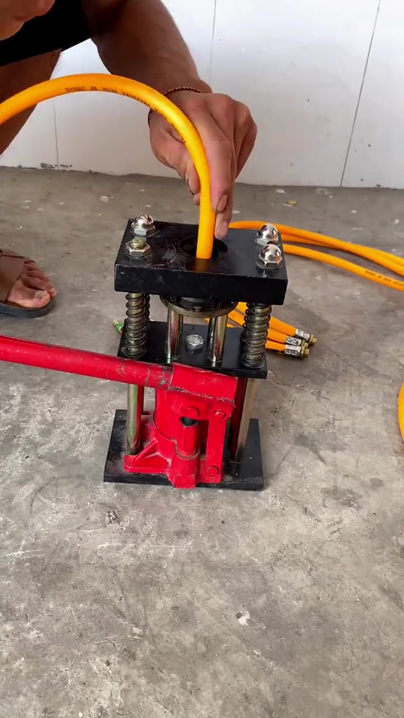 Máy ép dầu dây rửa xe, Máy ép cốt thuỷ lực từ ống 8mm-14mm_thumbnail_0