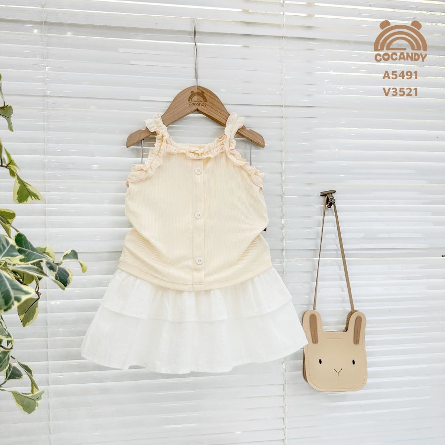 Áo 2 dây bèo BE phối cúc_thumbnail_0