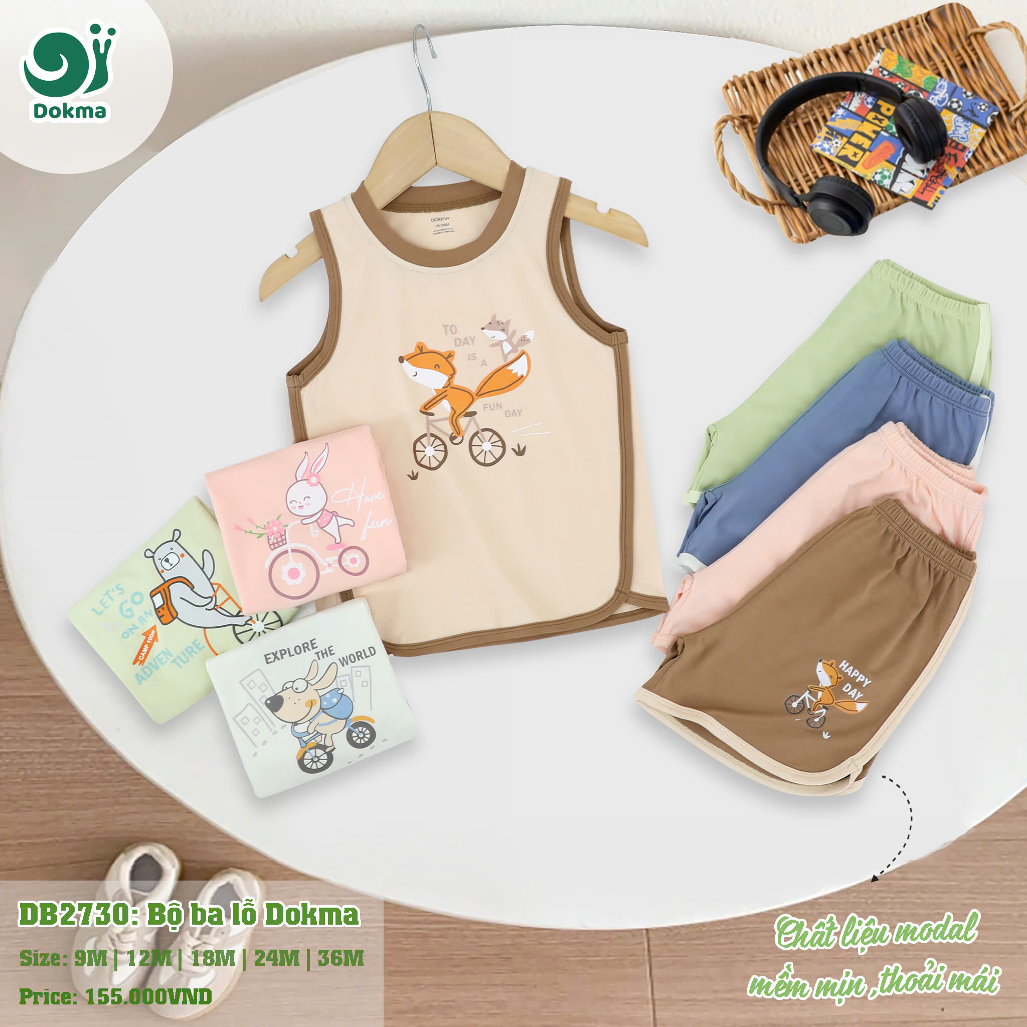 Bộ ba lỗ dokma db2730