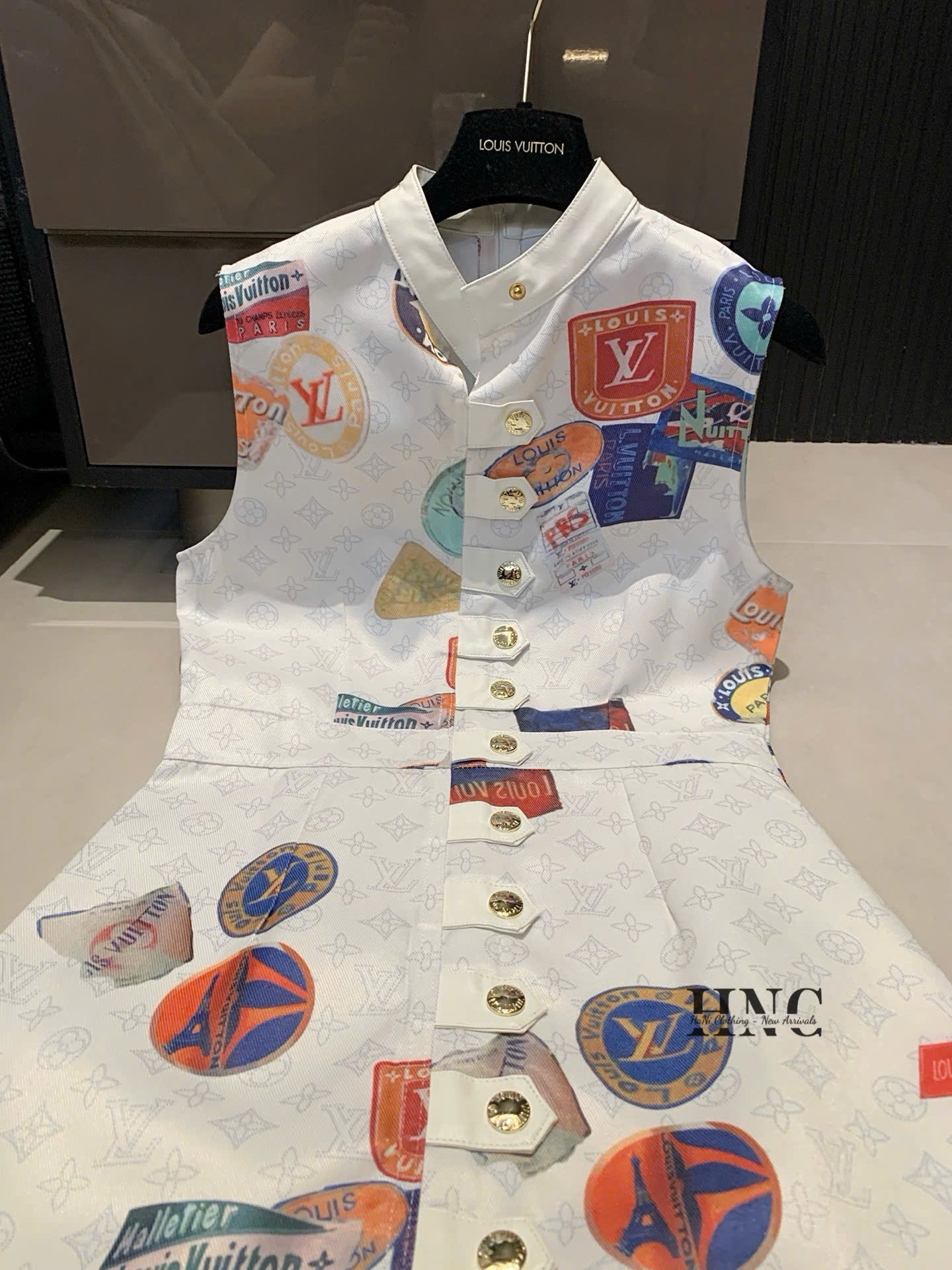 ❤️ Bù hàng váy bò LV cúc ngang_thumbnail_4