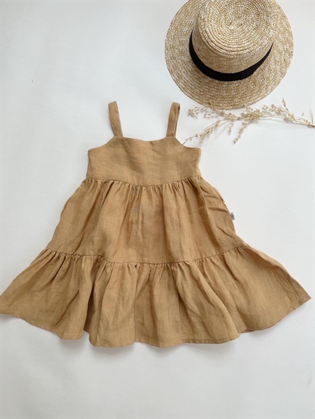 Kite Linen Dress (Váy Hai Dây Linen)_thumbnail_1