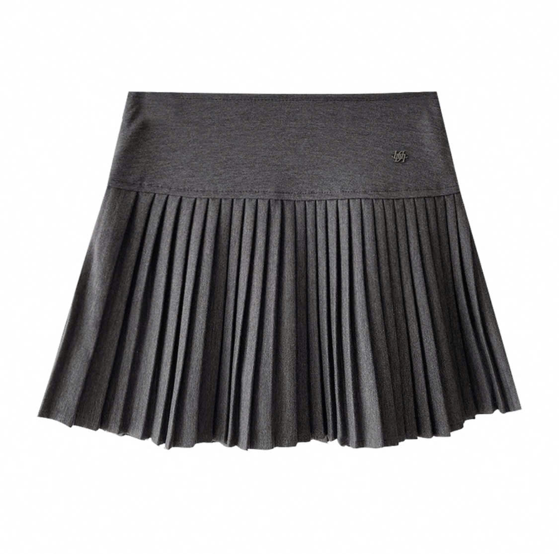 HS98 Chân váy thun xám