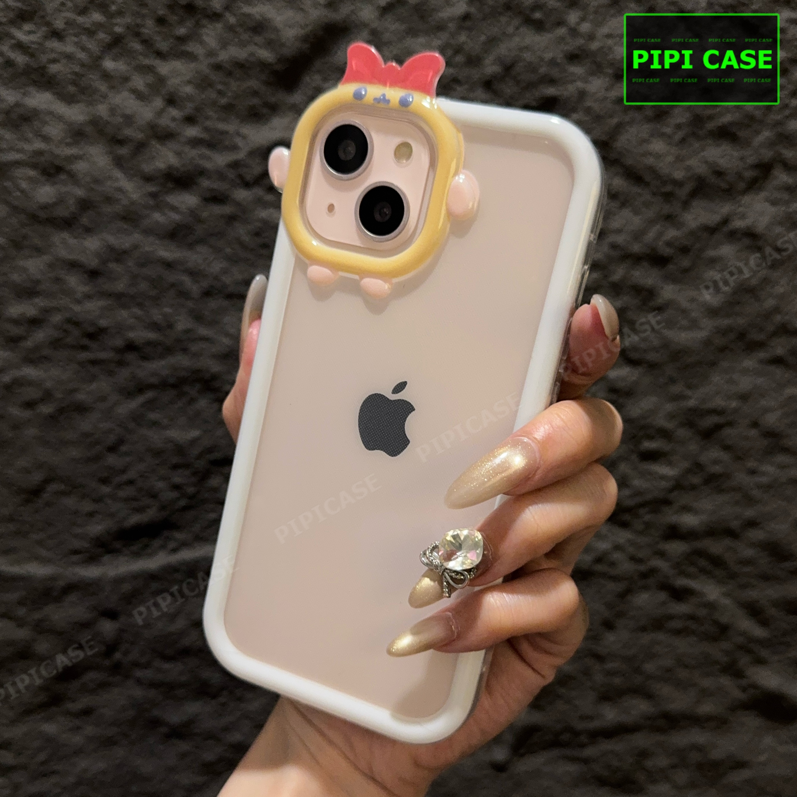 Ốp Lưng iPhone 14 Plus - Chic Cute - Trắng