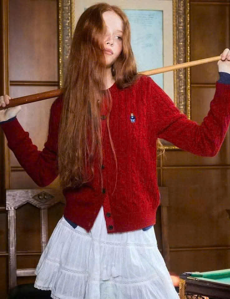 AK215 - Áo khoác len đỏ_thumbnail_2