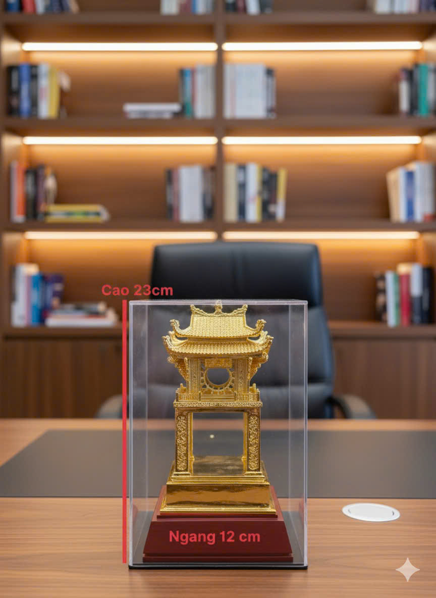 Khuê văn các bằng đồng mạ vàng 24k _thumbnail_4