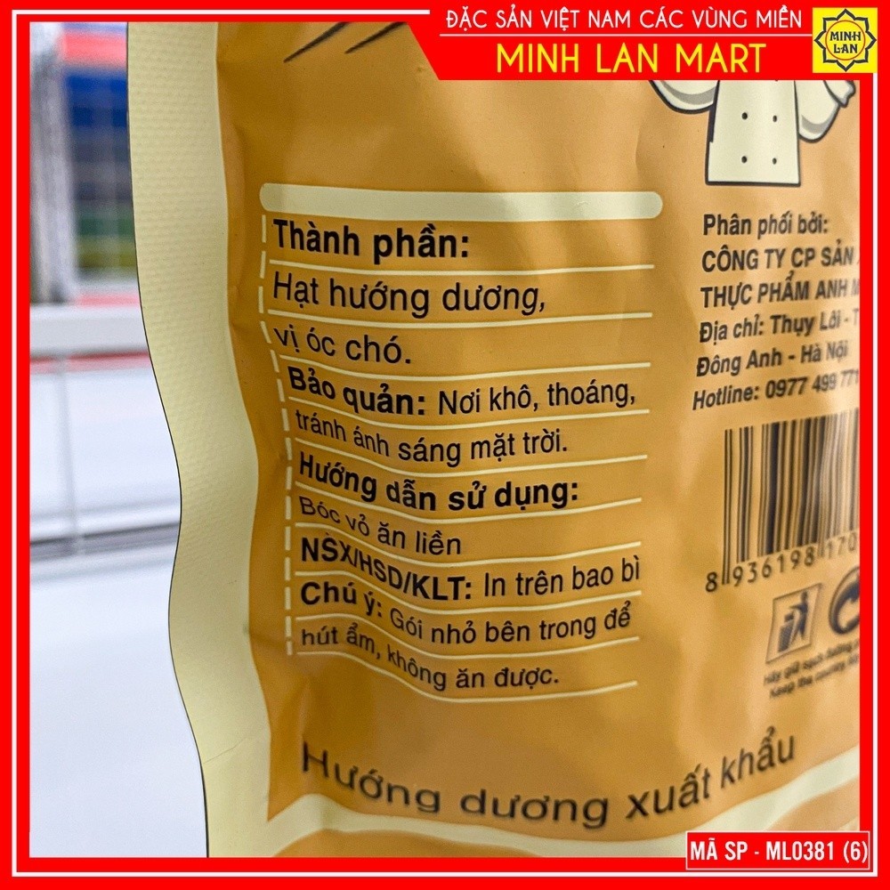 Hướng dương nguyên vị gói 420g - Đặc Sản Bốn Phương_thumbnail_1