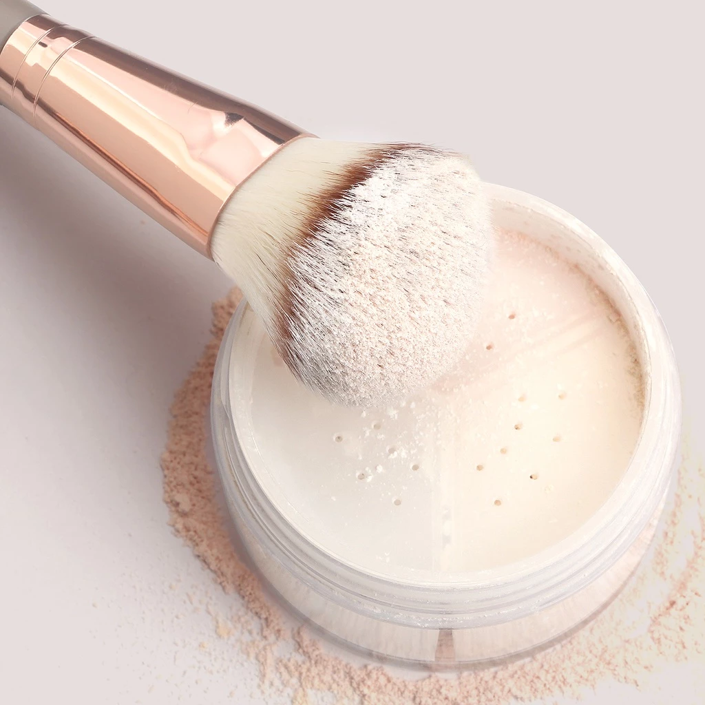 MAANGE 9Pcs Makeup Brush Fluffy Full Make up Brush Nylon Fiber Set Brush_thumbnail_1