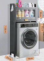 Kệ sau máy giặt 1 ngăn tủ