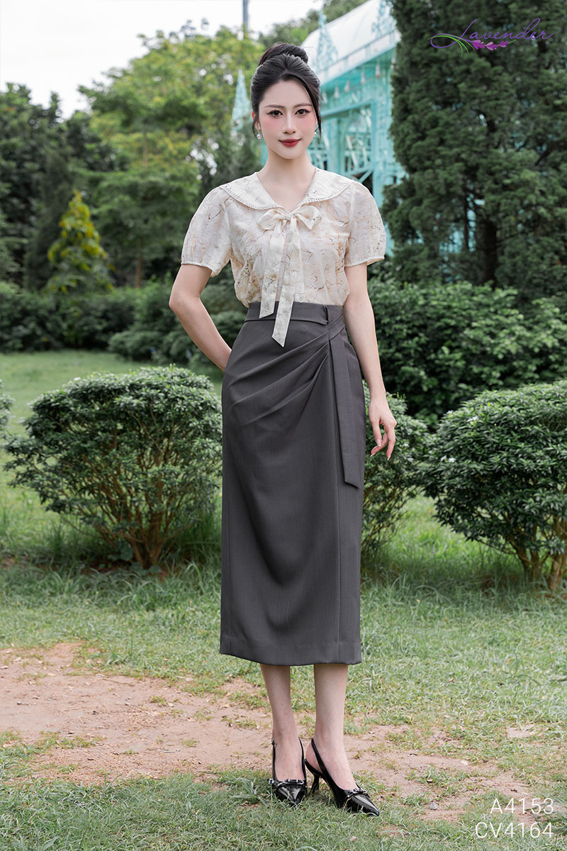 Áo sơ mi cổ sam phối ren A4153_thumbnail_1