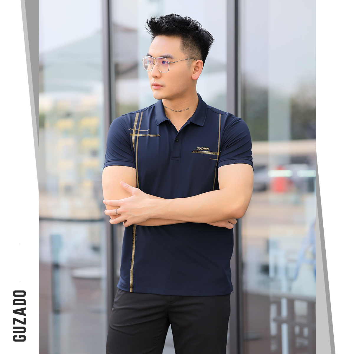 Áo Polo Nam GUZADO Sọc Thể Thao Nam Tính Sang Trọng GPS209_thumbnail_29