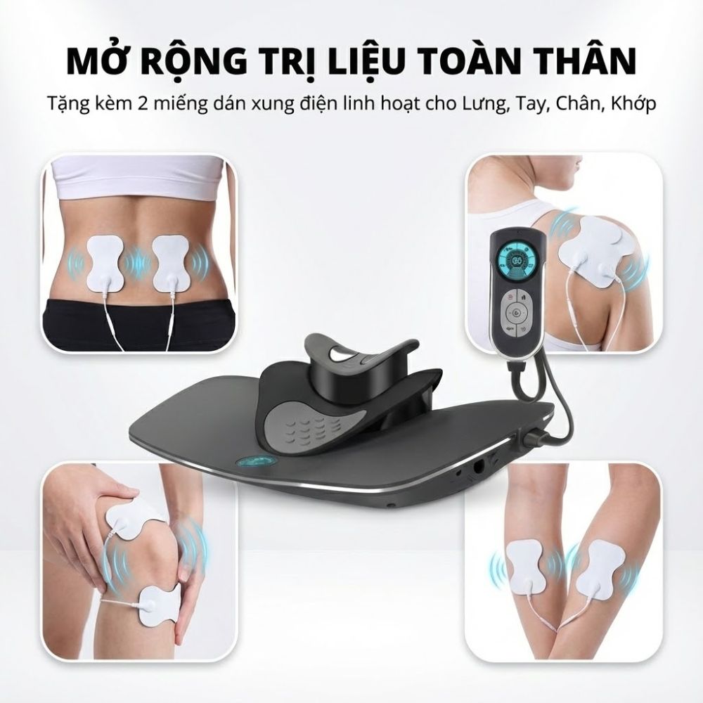 Máy Trị Liệu Cổ Vai Gáy Kachi MK426 - Giải Pháp Giảm Đau Mỏi, Phục Hồi Cột Sống Cổ Tại Nhà_thumbnail_7