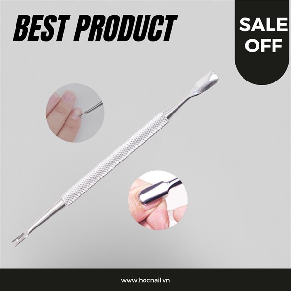 Cây đẩy da chết (sủi móng) Cây cạo sơn gel, lấy khóe móng loại inox 304 chuyên dụng_thumbnail_2