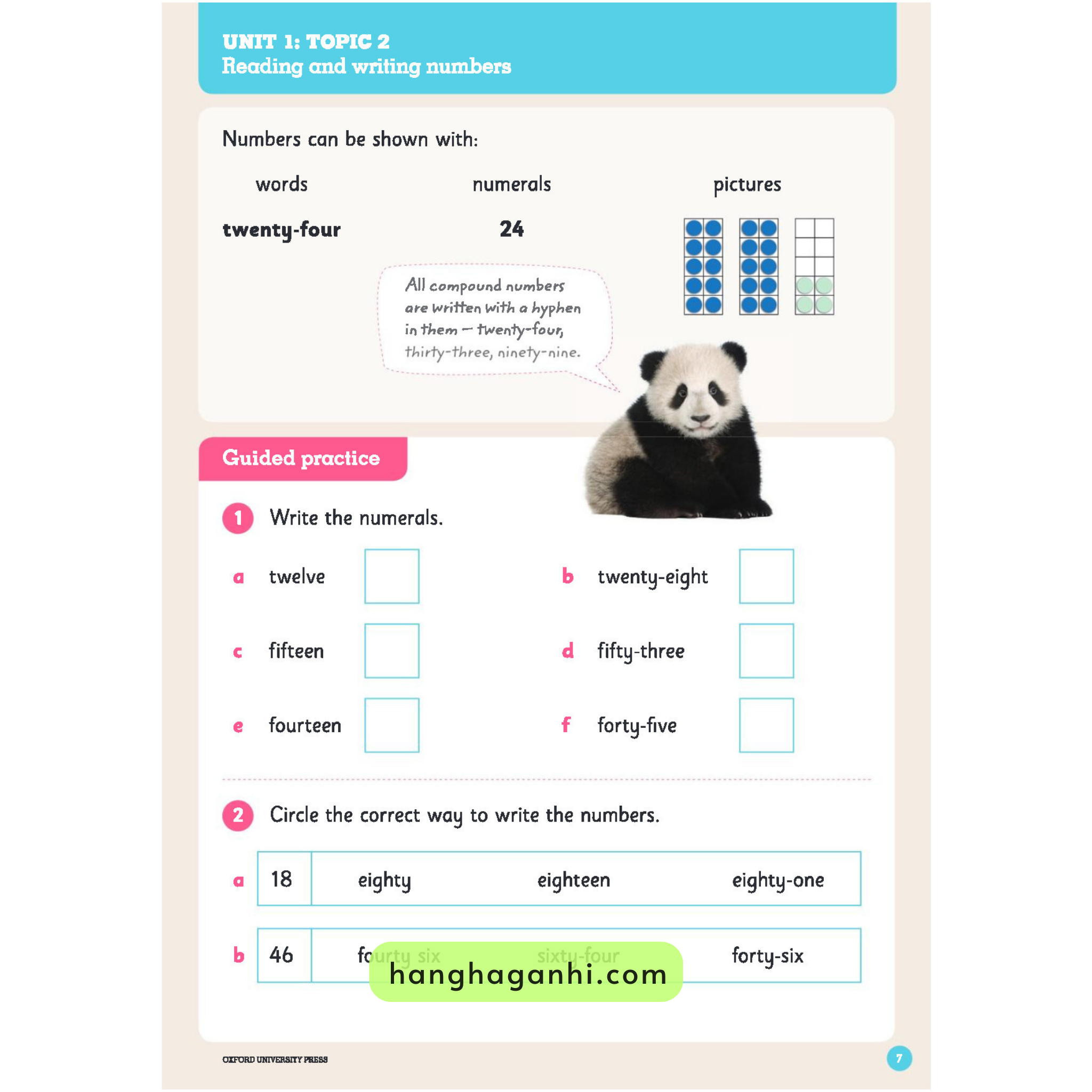 Toán Tiếng Anh Oxford grade 1 cho bé lớp 1, Oxford Mathematics Primary Years Programe_thumbnail_4