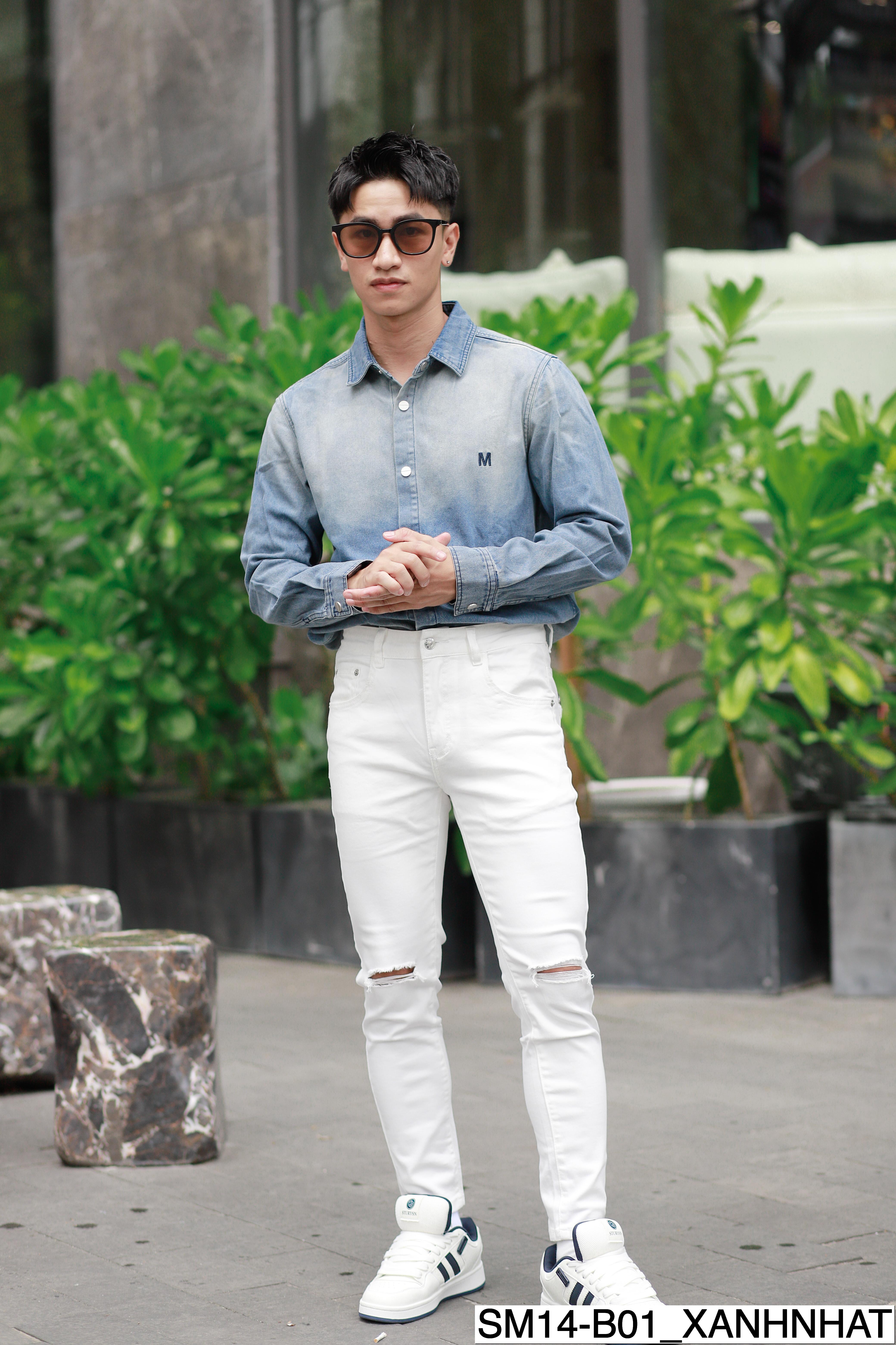 B01 SM14 - Áo sơ mi nam jeans cao cấp_thumbnail_3