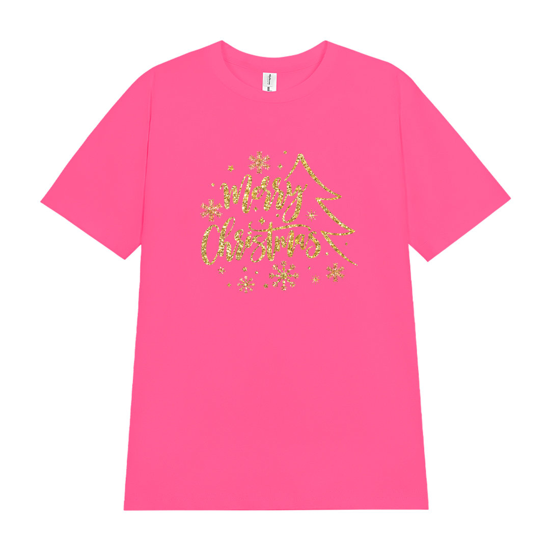 Áo thun nữ giáng sinh noel form vừa regular vải cotton 4c thoáng mát 1772 Miucho Chic Chic in mix_thumbnail_10