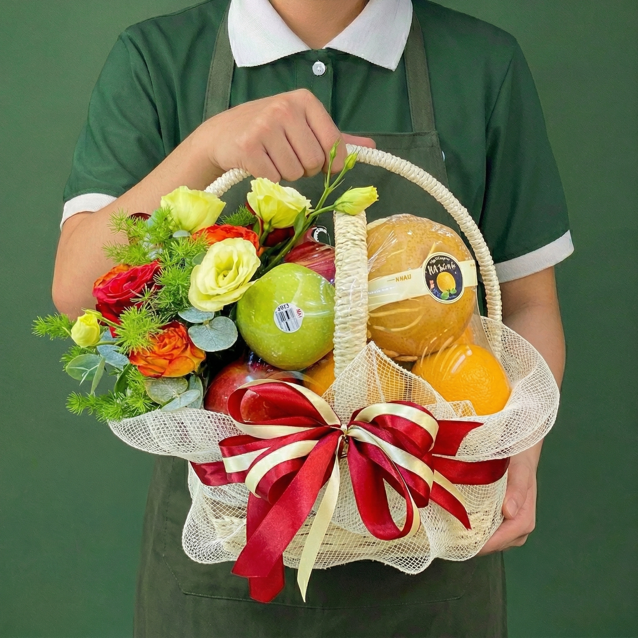 Giỏ hoa quả nhập khẩu - GH8502